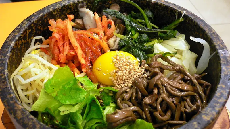 Example photo of korean & japanese