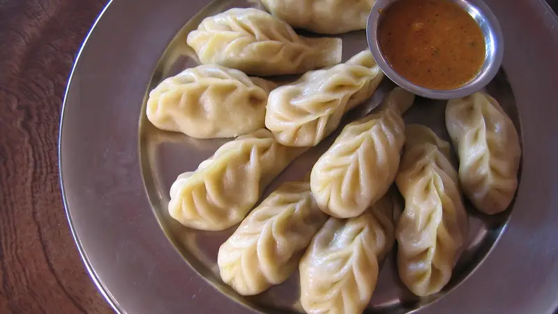 Example photo of momo & dumplings